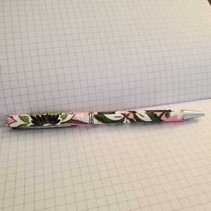 Vera Bradley pink and green pen!